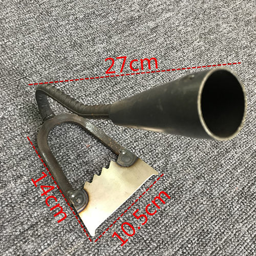 大号空心锄头长锛锄锄草锄地农村老式手工锻打锄头园林园艺工具 - 图1