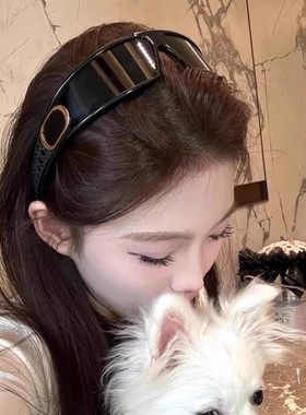 发箍墨镜女高级感2025新款