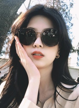 大框折叠墨镜女2024新款高级感