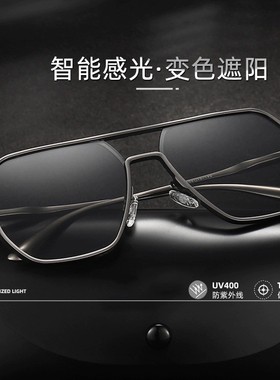 黑色2025新款日夜两用偏光简约