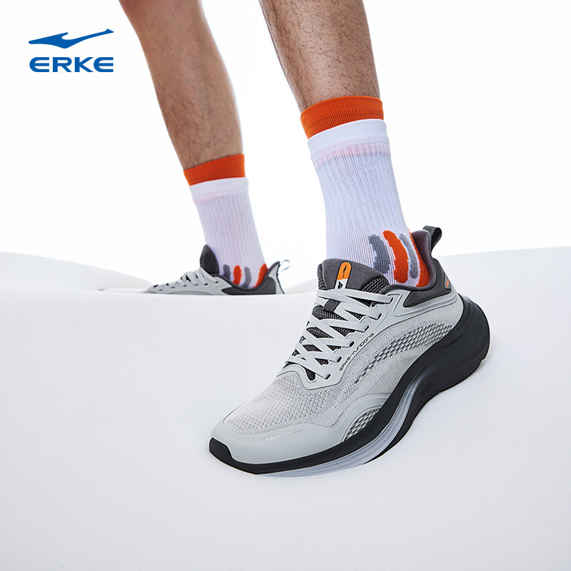 云动鸿星尔克跑步鞋男秋季新款网面透气跑鞋运动鞋软底减震男鞋子,淘宝优惠券,粉丝福利购,淘宝优惠卷