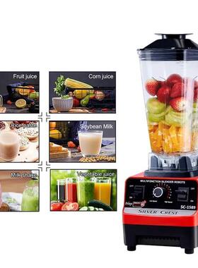 4500W English Blender Mixer Juicer Fruit Food Processor 2L