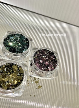 韩国亮片美甲闪粉亮粉