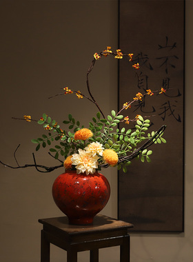 花友陶宋韵禅意设计师推荐花器