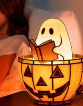 跨境新品幽灵泡泡浴灯 Ghost Bubble Bath Lamp 万圣节装饰摆件