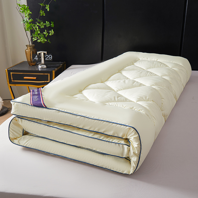 加厚全棉软床垫1.8m床1.5米床褥子单双人学生垫被床垫榻榻米护垫-图1