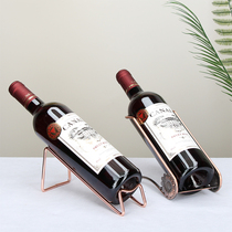 Small bridge to day cannon wine rack European-style creative red wine shelf Wine Bottle Rack Swing for a modern simple red wine bay