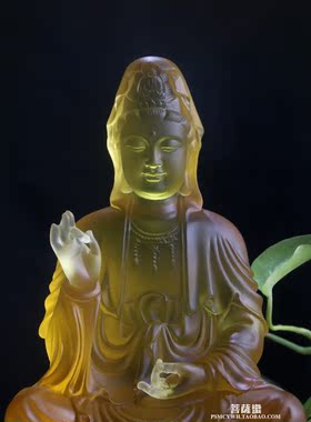 风水琉璃佛像送子观音