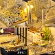 Tianyu diy cabin hand-assembled model toys