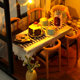 Tianyu industrial retro style loft diy handmade cabin