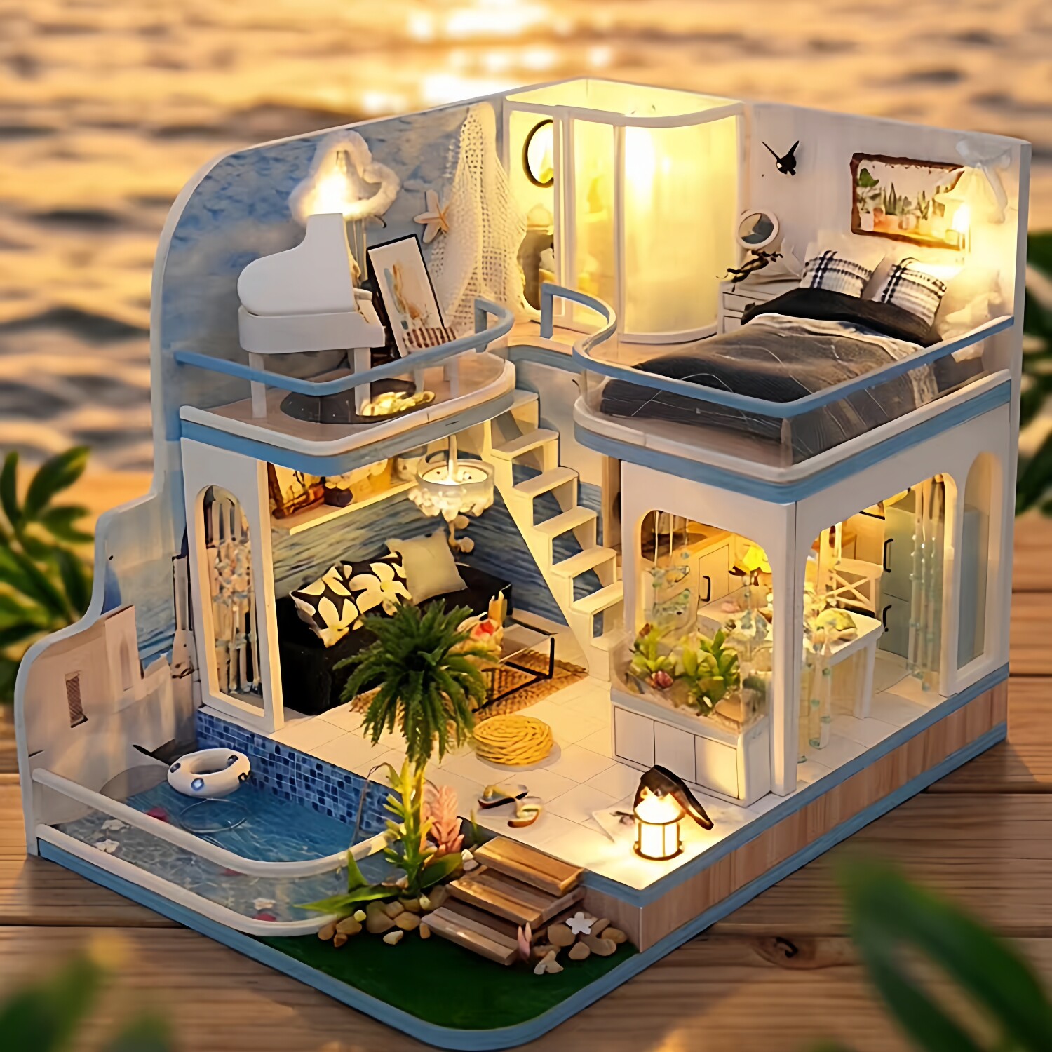 生日礼物女生天予奖励手工小屋礼盒女开业礼盒送老师全班金蛋