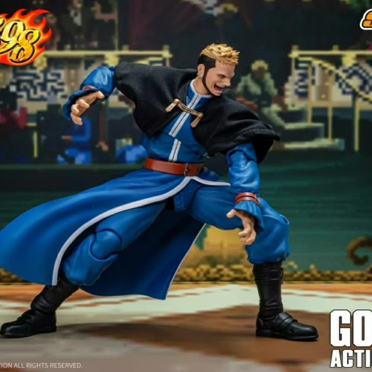 预售 ST Storm toys 1/12 拳皇98 KOF98 高尼茨 高尼兹 可动人偶 - 图0