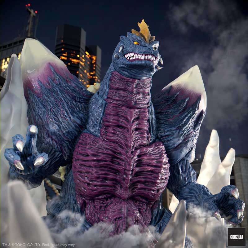 预售 SUPER7 Godzilla哥斯拉4波太空哥斯拉魔杰拉 22CM可动人偶-图1