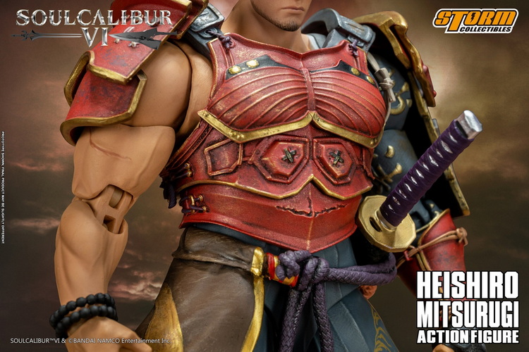 现货 ST Storm Toys SOULCALIBUR VI 灵魂能力6 御剑平四郎 人偶 - 图0