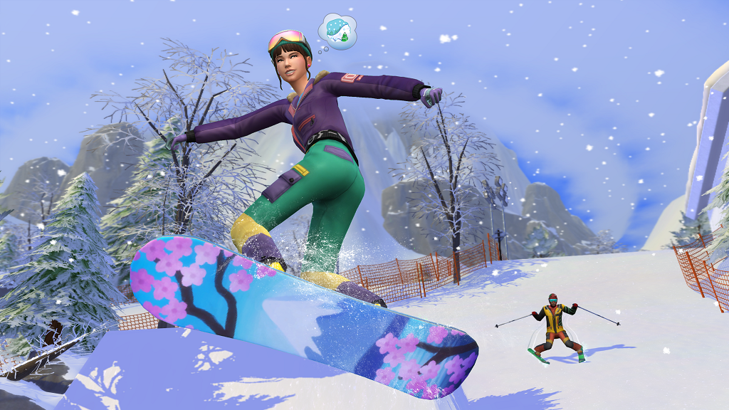 Origin/steam正版模拟人生4雪国胜地雪境仙踪Sims 4 Snowy Escape - 图0