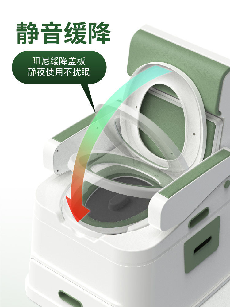 可移动老人便携成人室内孕妇坐便器 云贝母婴孕妇马桶/座便器