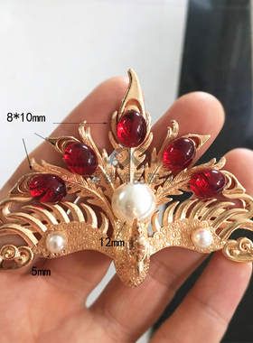 古风汉服头饰手工吊坠
