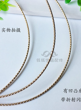 diy头饰定型缠花掐丝弹簧发冠