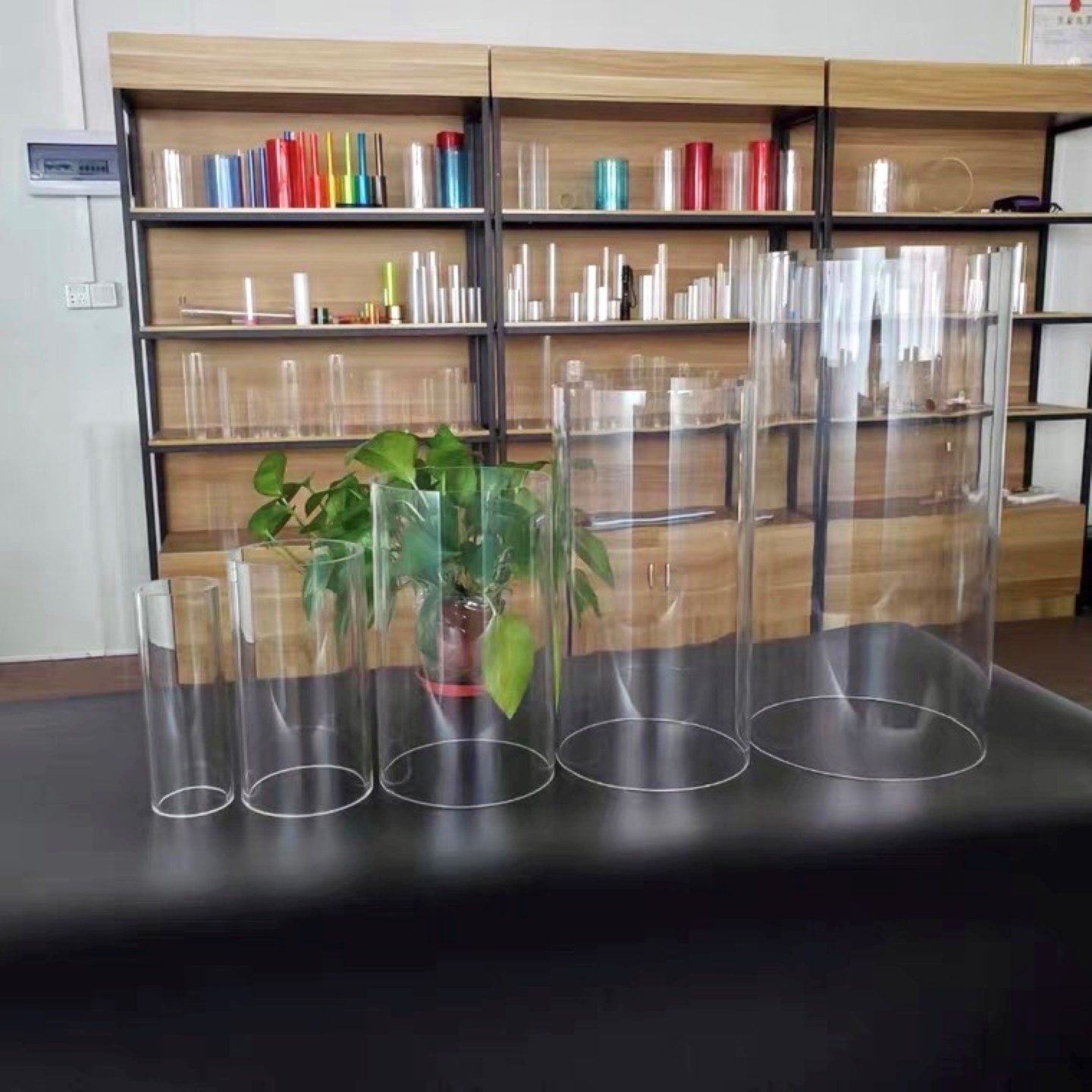 透明亚克力管圆柱筒法兰开孔有机玻璃圆管实验器材水箱防尘罩定制,淘宝优惠券,粉丝福利购,淘宝优惠卷