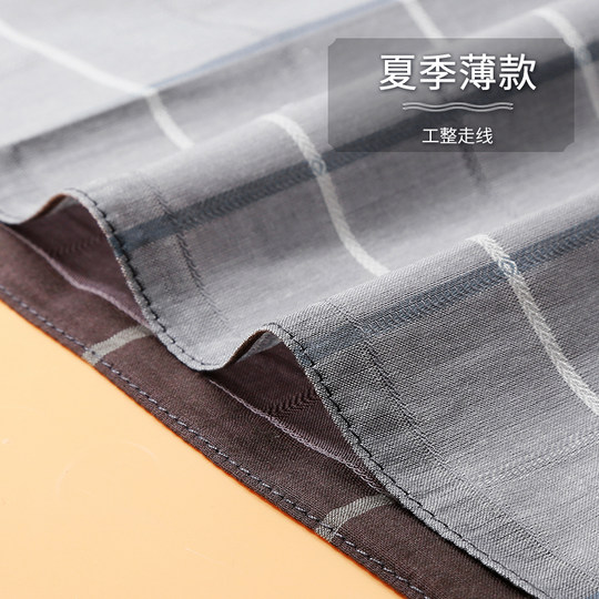 Men's pure cotton portable summer sweat-wiping handkerchief