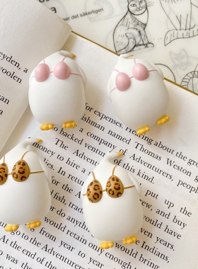 圻诺家 尾货微瑕疵 性感比基尼大鹅迷你摆件搞怪创意装饰公仔