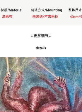 【底价捡漏】Chapman复刻版画有趣搞怪餐厅卧室客厅装饰画挂画芯