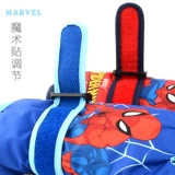 Дисней, детские лыжные водонепроницаемые удерживающие тепло флисовые перчатки для мальчиков