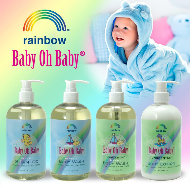 现货美国Rainbow Research彩虹研究宝宝护发素奶油香草2岁240ml - 图1