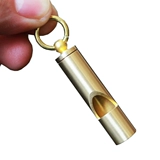 Ретро латунный свисток, маленький брелок