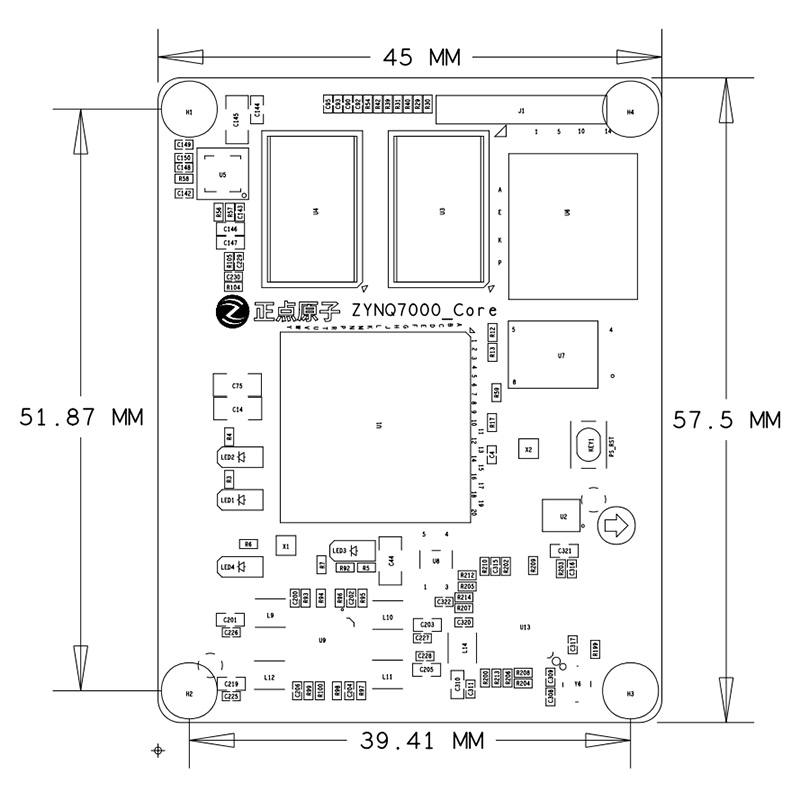 正点原子ZYNQ核心板FPGA XILINX ARM 7010 7020 7000工业级-图3