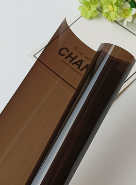 咖啡色窗户玻璃贴膜隔热