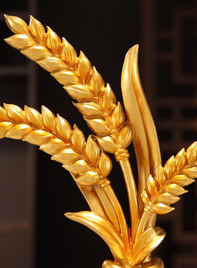 大卖麦穗新店开业招财摆件｜前台