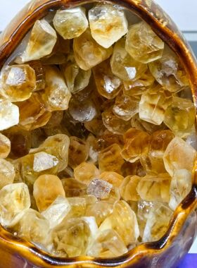 紫水晶原石恐龙蛋触摸夜灯摆件