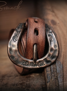 牛皮复古手链ins小众手工编织真皮情侣男女手绳手腕纯铜手工擦色