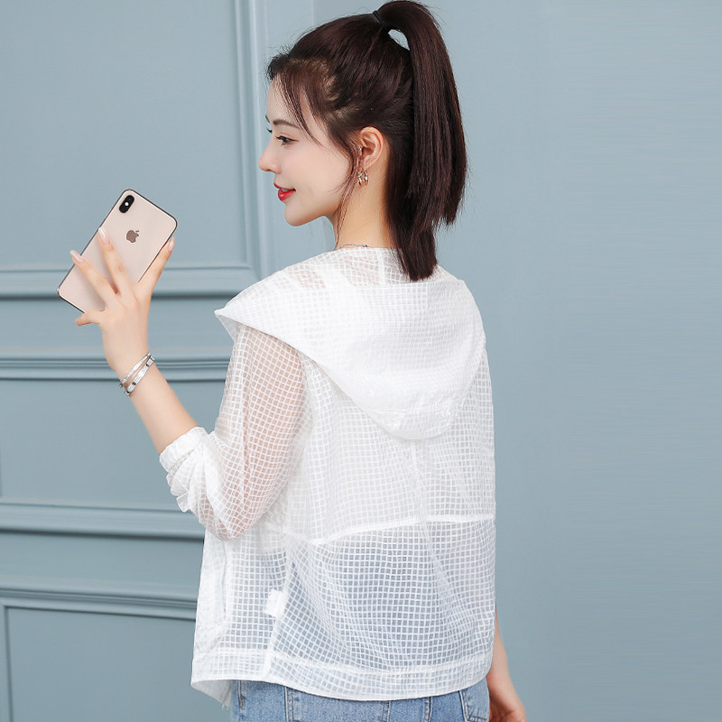 2023夏天新款百搭显瘦短款防晒衣 呦咔短外套