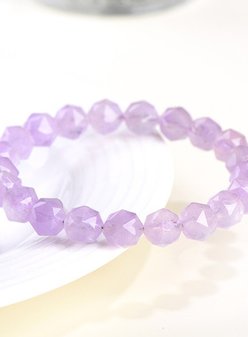 久雅水晶薰衣草紫晶手链批发