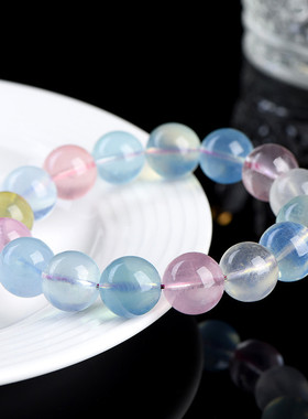 水晶摩根石散珠批发60