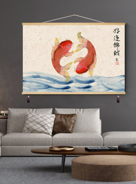 鑫楠客厅简约定制中国风装饰挂画