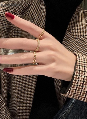 满钻精致食指戒网红潮女冷淡风