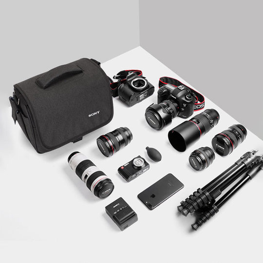 索尼相机包zve10a6400a6000a7m4/3/R5单肩微单单反便携摄影包ZV1f