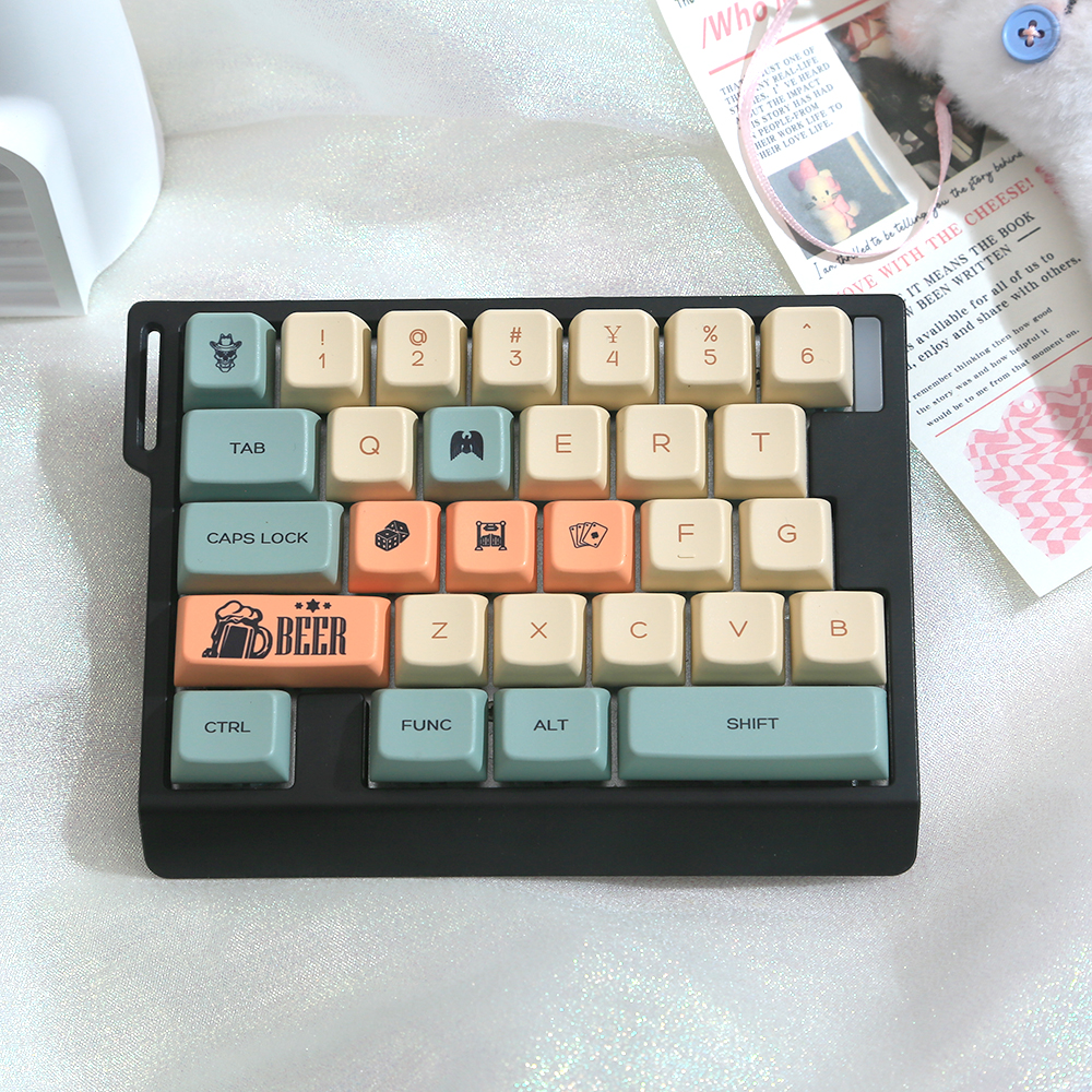 ZUOYA HE30磁轴单手键盘打瓦小键盘瓦罗兰特可爱电竞 - 图0