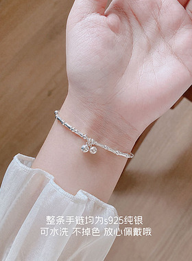 纯银高级小众不掉色清冷氛围感