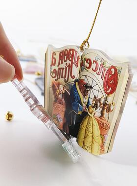 2023背包钥匙扣配饰吊坠冰雪奇缘公主娃娃圣诞装饰亚克力平面挂件