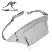 Musco Kangaroo Men and women Chest Bag Mens Single Shoulder Slanted Satchel Casual Fashion Backpacks Han Editions Tide Sports Purse Strings