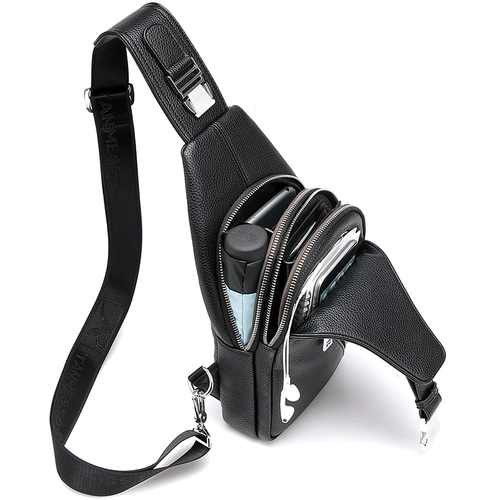 tanmesso Мужская нагрудная сумка, поясная сумка, сумка на одно плечо, водонепроницаемая сумка для отдыха, рюкзак, в корейском стиле