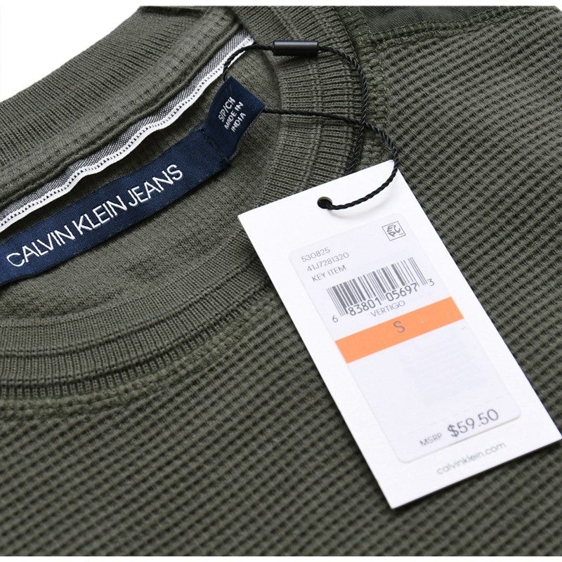 清仓calvin klein jeans ck男装t恤 pop海外T恤