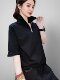 Loose large size T-shirt women's pure cotton half-sleeve fashionable style