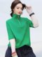Loose large size T-shirt women's pure cotton half-sleeve fashionable style