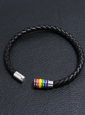 手绳同磁铁扣简约手链