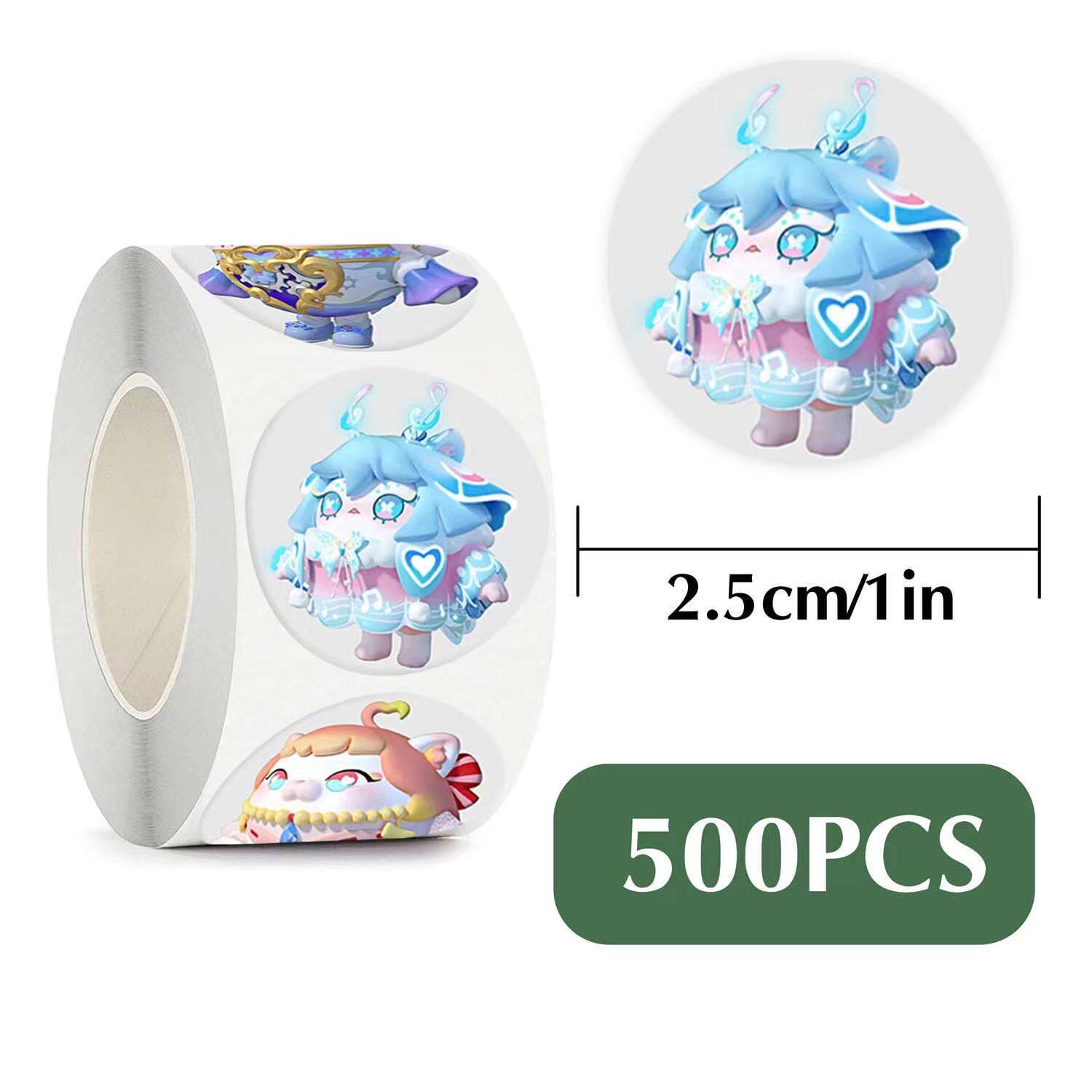 蛋仔派对皮肤贴纸果宝特攻可爱小水母水波蛋儿童玩具手帐装饰贴画